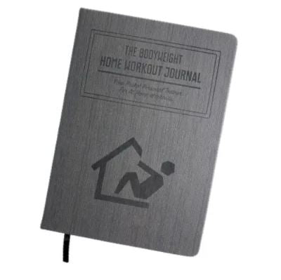 Bodyweight Home Workout Journal with Free Band Set