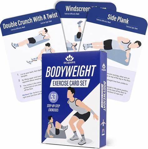 Bodyweight Exercise Cards