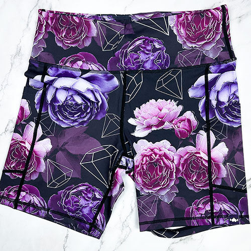 Wodbottom Violet Streak 7" Pocket Shorties