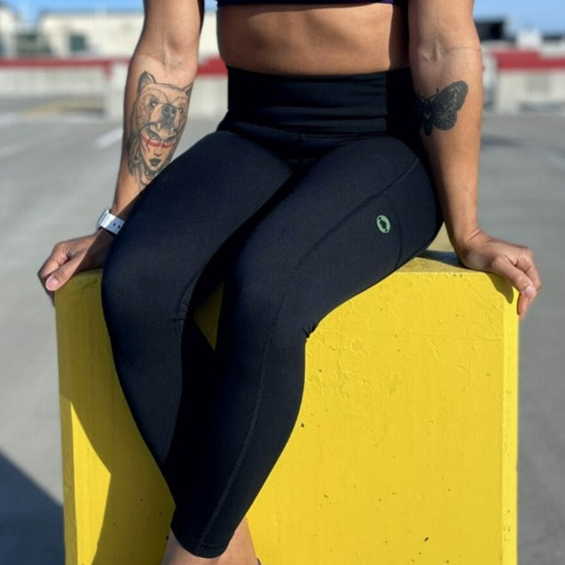 Wodbottom Black Leggings